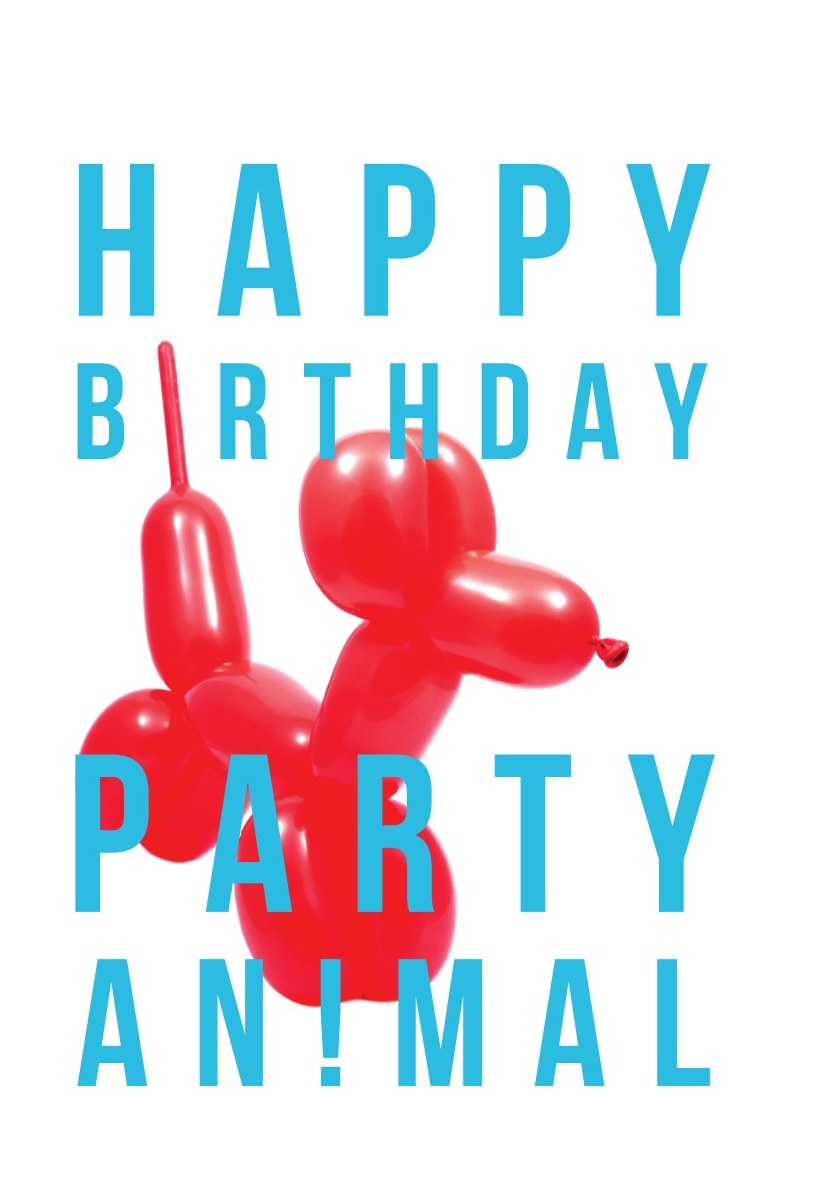 Happy Birthday, Party Animal cover