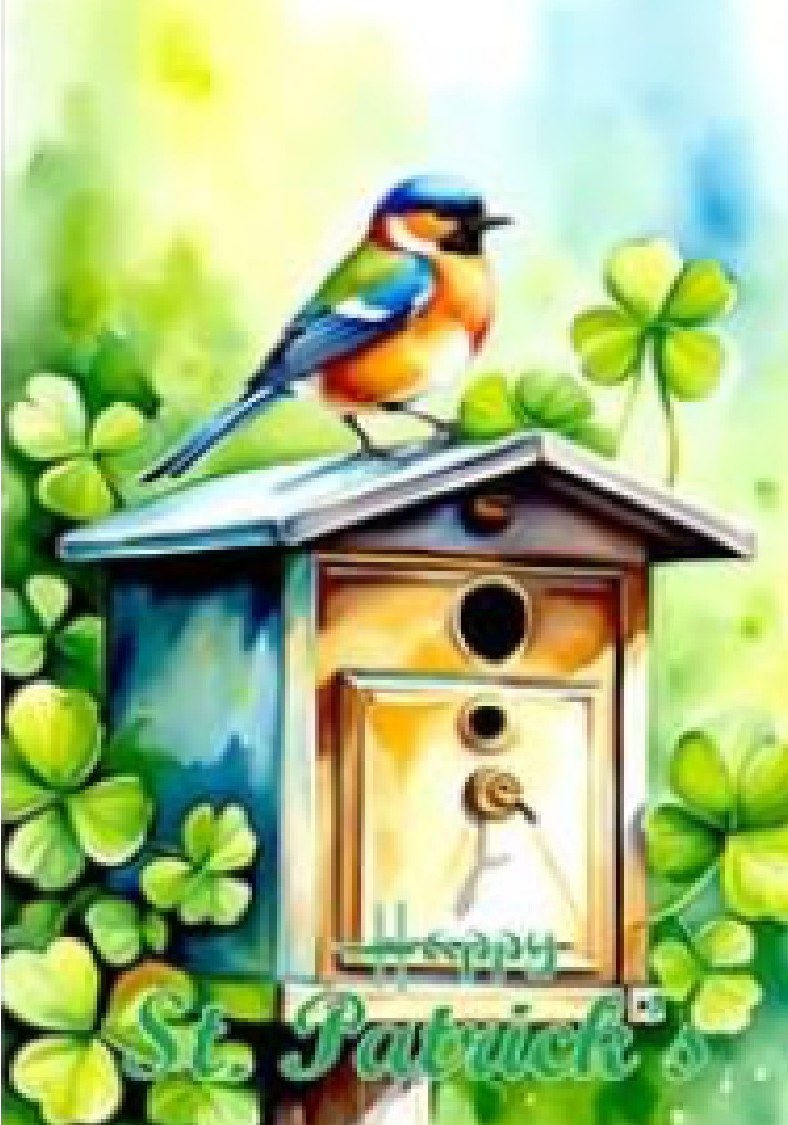 Birdhouse & Bluebird cover