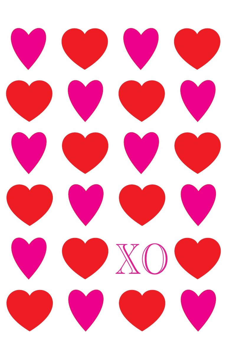 Hearts & XO Grid cover